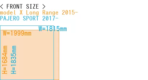#model X Long Range 2015- + PAJERO SPORT 2017-